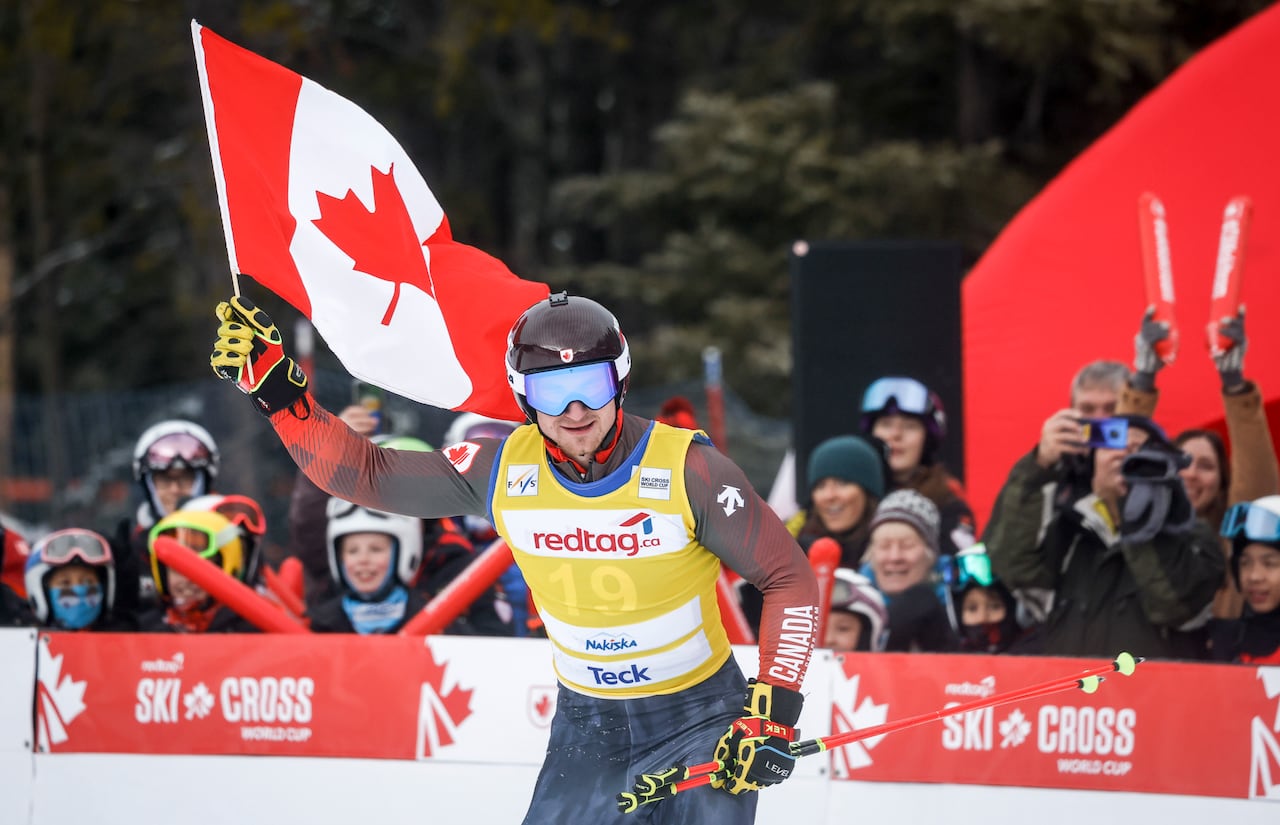 canada's reece howden wins world cup ski cross gold in italy