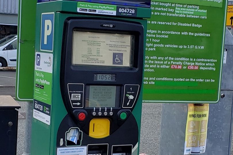 parking charges could rise again in cheshire east within a year