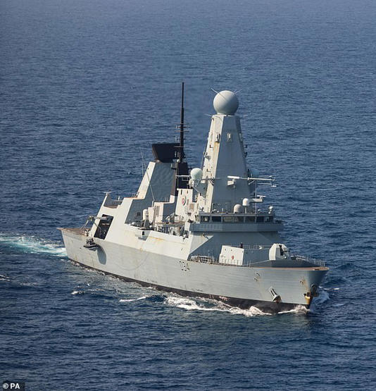 The lack of weapons on the Type 45 warships has raised concerns the Navy is falling even further behind the United States