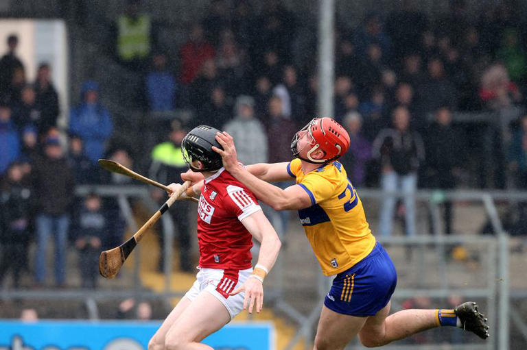 What time and TV channel is Clare v Cork in the National Hurling League