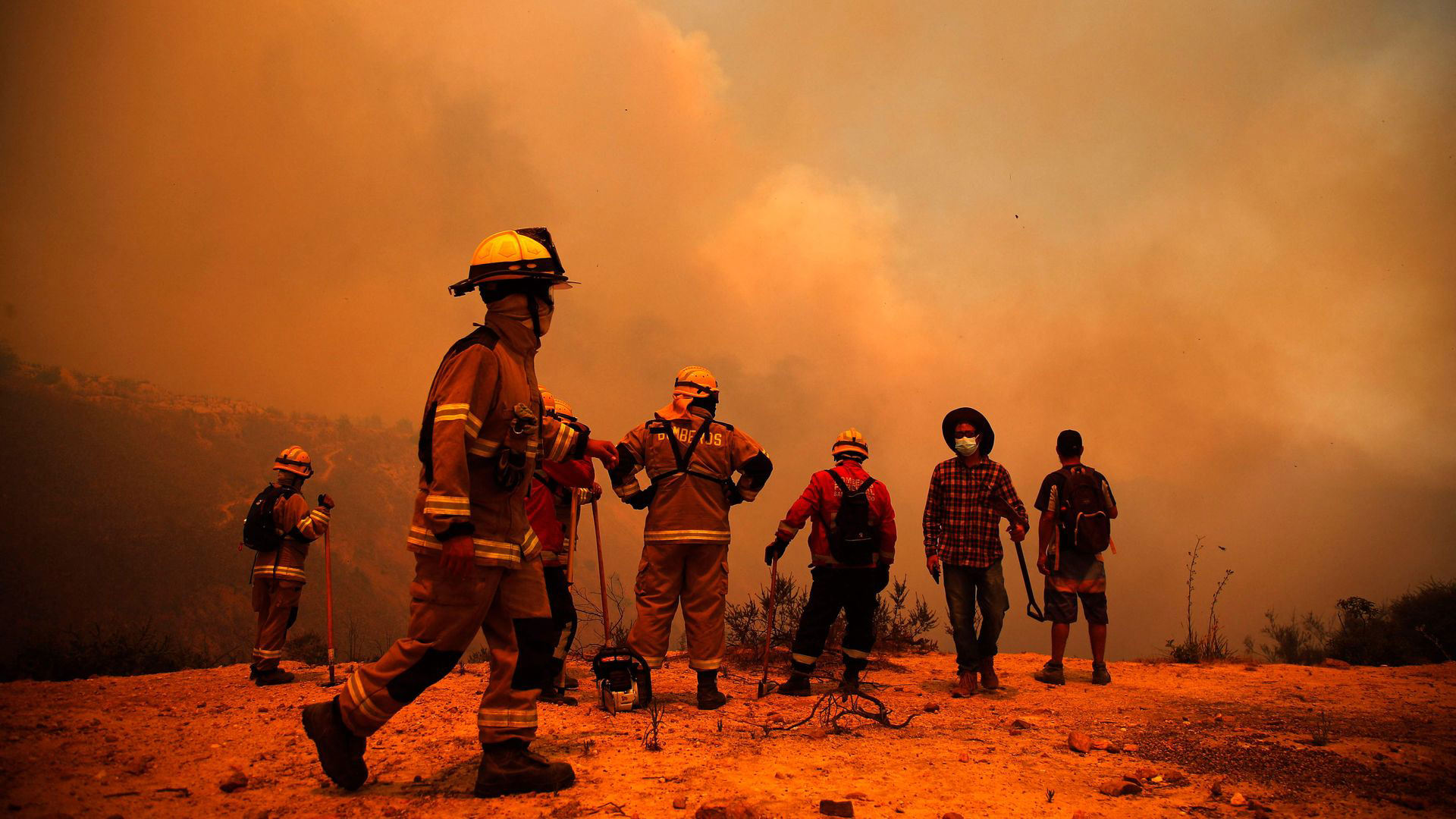 Chile: Mehr als 51 Tote bei heftigen Waldbränden - tausende Häuser und ...