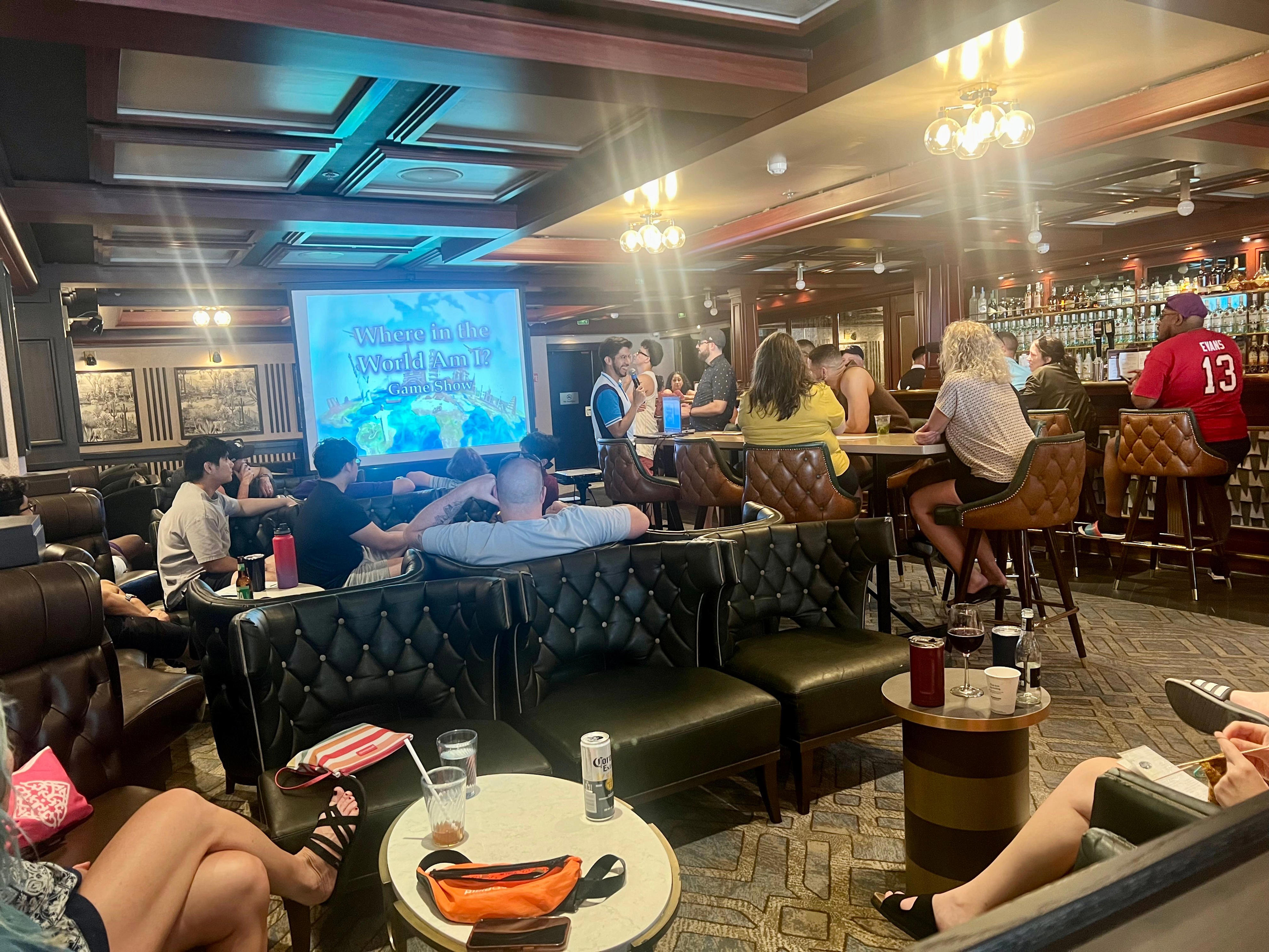 <p>There were other themed trivia throughout the weekend, like car logos and "airlines of the world."</p><p>I go to a lot of pub trivia at home, and there are never any aviation-themed questions — so I was thrilled to see airlines.</p>
