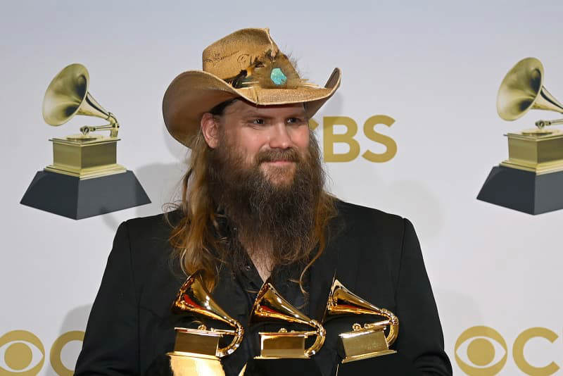 Chris Stapleton Wins Best Country Solo Performance at the 2024 Grammy