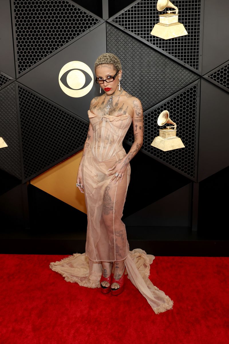 Every Celebrity Look From the 2024 Grammys Red Carpet