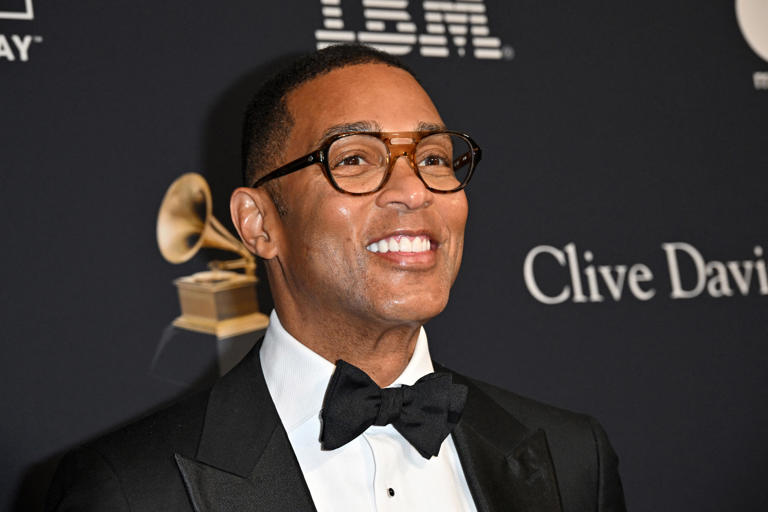 Don Lemon at the Recording Academy and Clive Davis' Salute To Industry Icons pre-Grammy gala at the Beverly Hilton hotel in Beverly Hills, California on February 3, 2024.