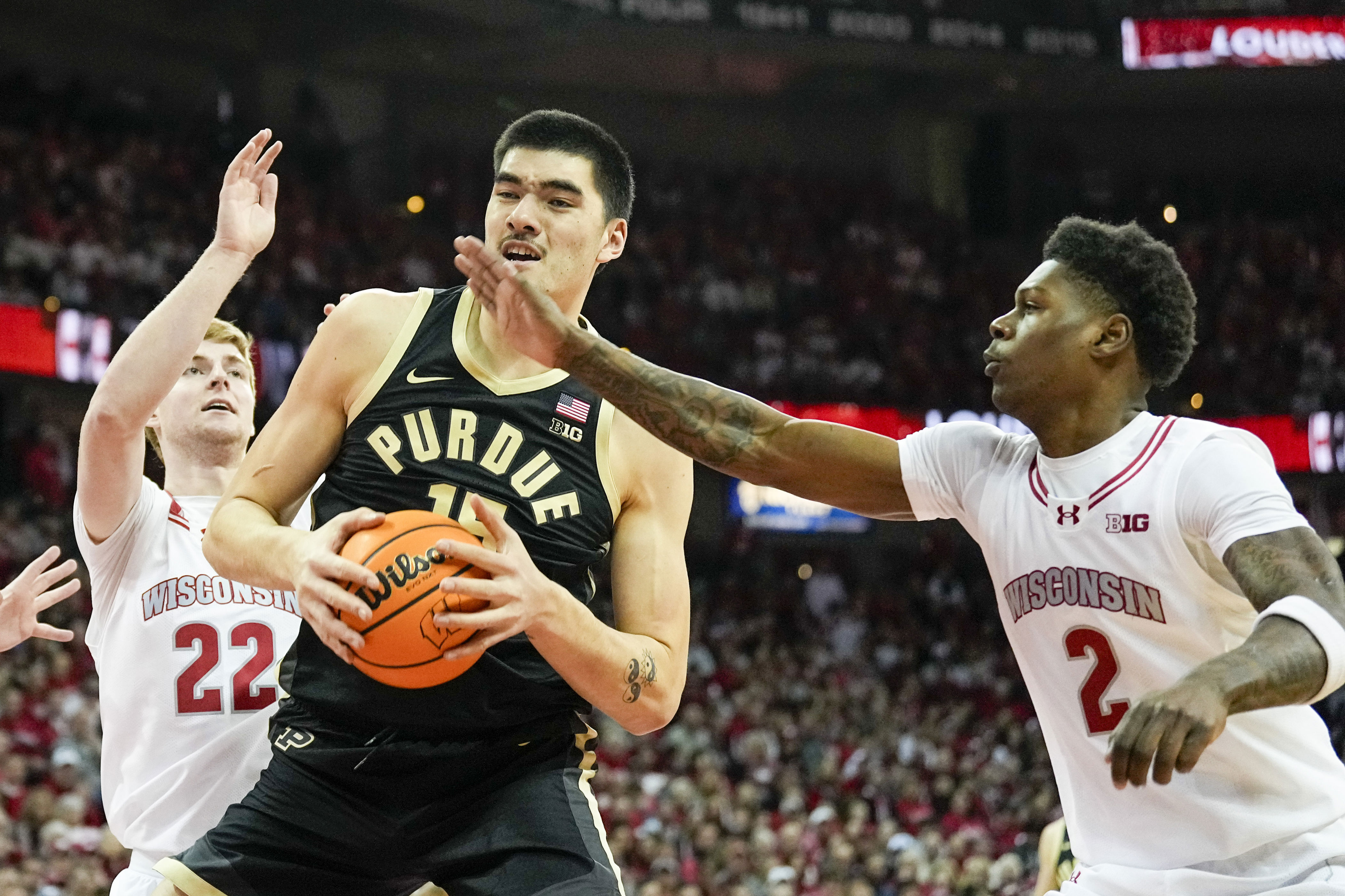 More Than Zach Edey No 2 Purdue Edges No 6 Wisconsin In Battle For   BB1hLrd8.img