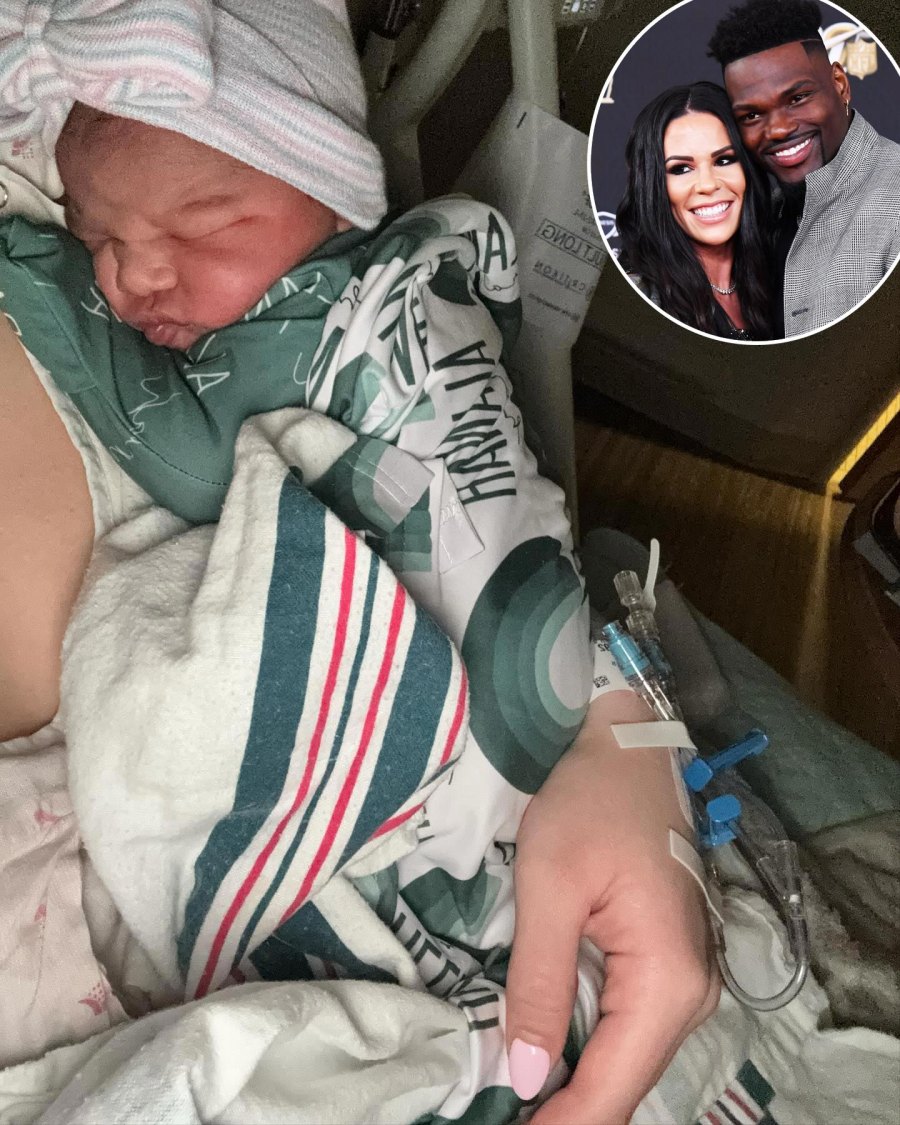 <p>The Tampa Bay Buccaneers linebacker and his wife <a href="https://www.usmagazine.com/celebrity-moms/news/shaquil-barretts-wife-jordanna-barrett-gives-birth-to-5th-baby/">welcomed their fifth baby</a>, daughter Allanah Ray, on February 3.</p> <p>“We welcomed our sweet Allanah Ray, our heart is so full! ,” Jordanna wrote via Instagram. “We love you so much already babygirl!”</p> <p>Shaquil and Jordanna also share sons Shaquil Jr. and Braylon and daughters Aaliyah and Arrayah. (Arrayah died in April 2023 after accidentally drowning in a swimming pool. She was 2 years old.)</p>