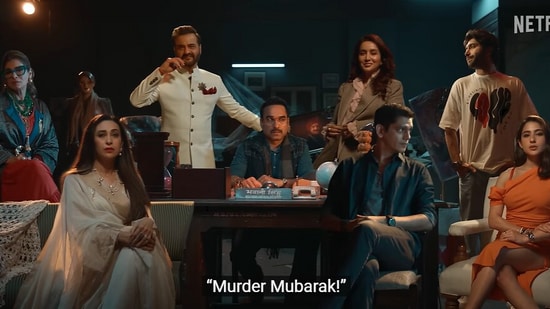 Murder Mubarak Teaser: Sara Ali Khan, Karisma Kapoor, Vijay Varma ...