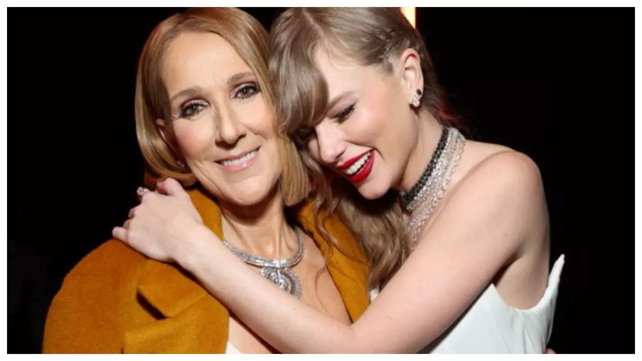 Grammys 2024 Taylor Swift And Celine Dion Hug It Out Backstage Amidst   BB1hMI1G.img