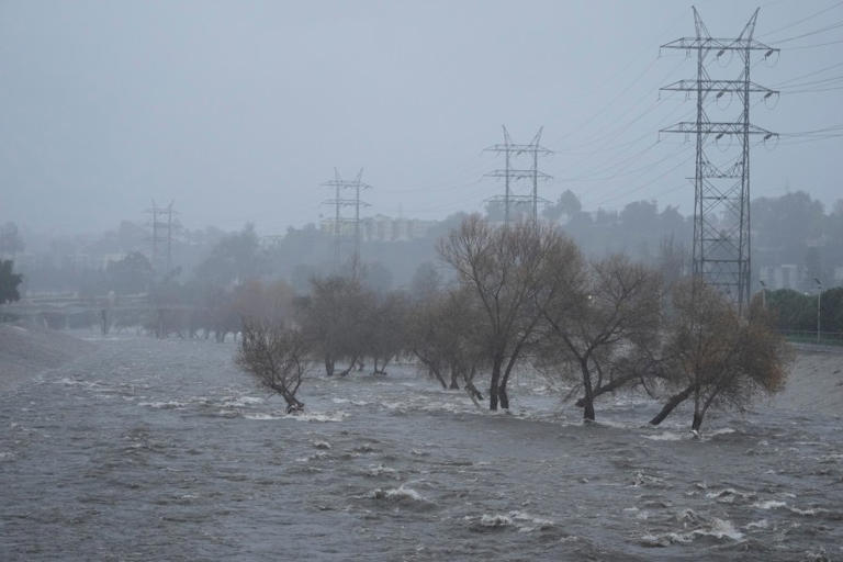 Slideshow Flooding and mudslide damage in California