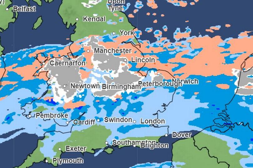 Met Office Verdict On Where 'significant Snow' Will Fall In UK