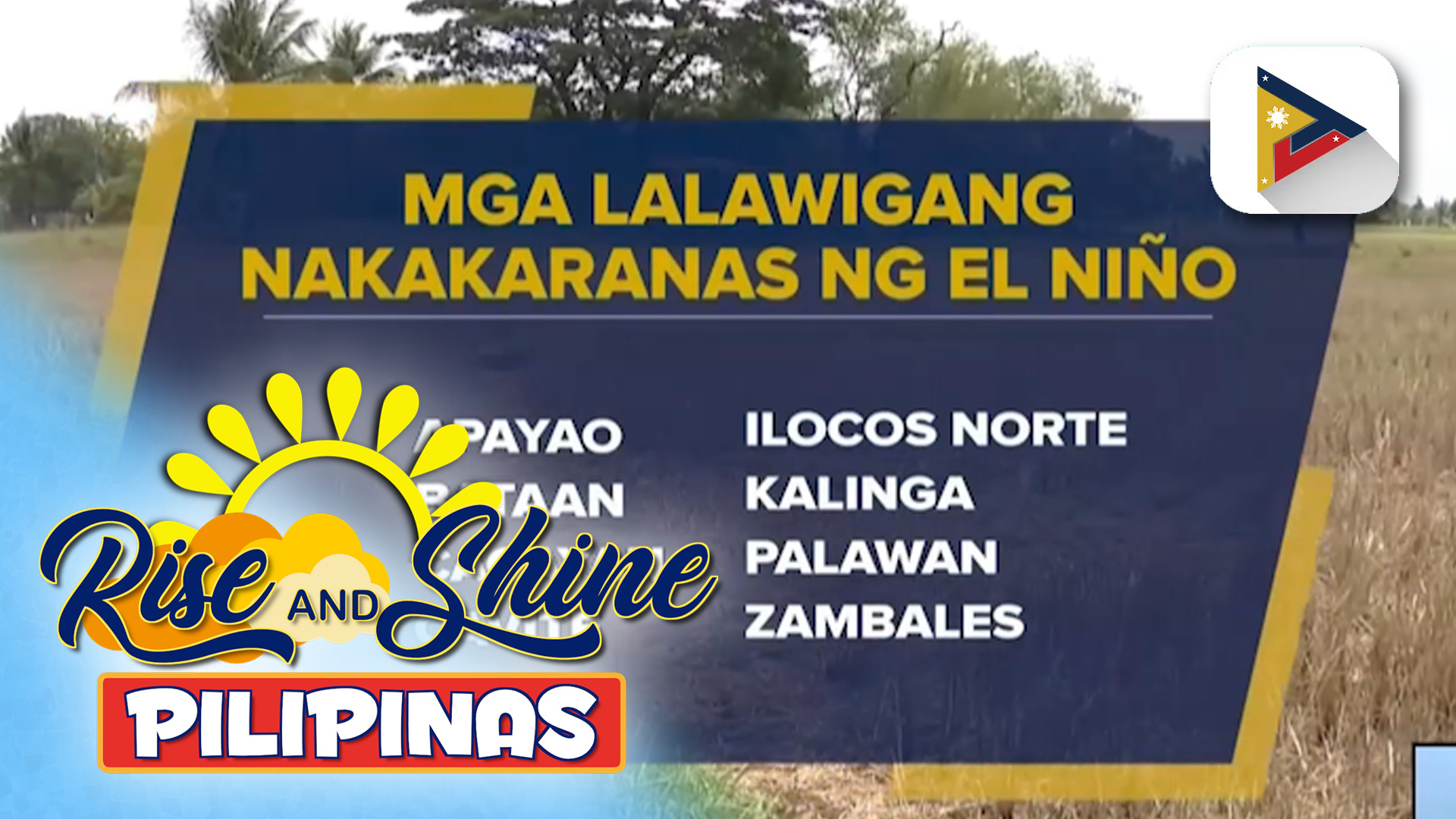 8 Lalawigan Sa Bansa, Nakararanas Na Ng El Niño Ayon Sa OCD