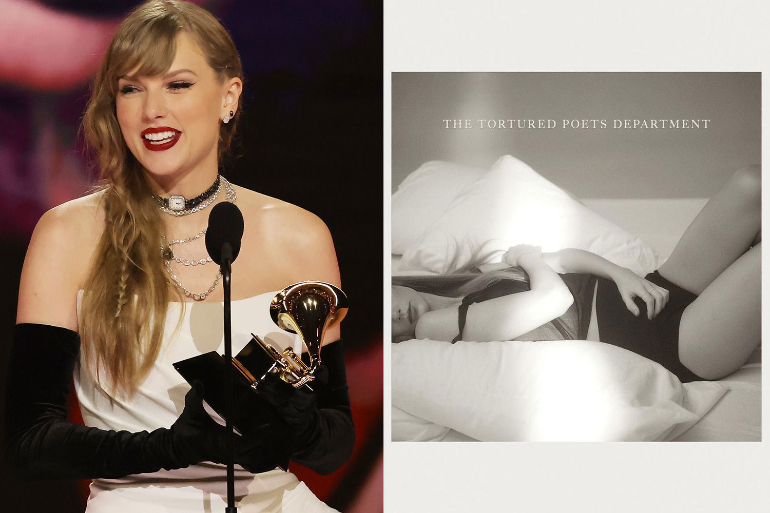 Taylor Swift Shares the Sexy Cover of New Album “The Tortured Poets ...