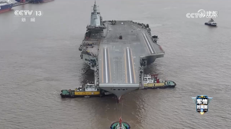 China's Navy Flexes New Aircraft Carrier Muscles