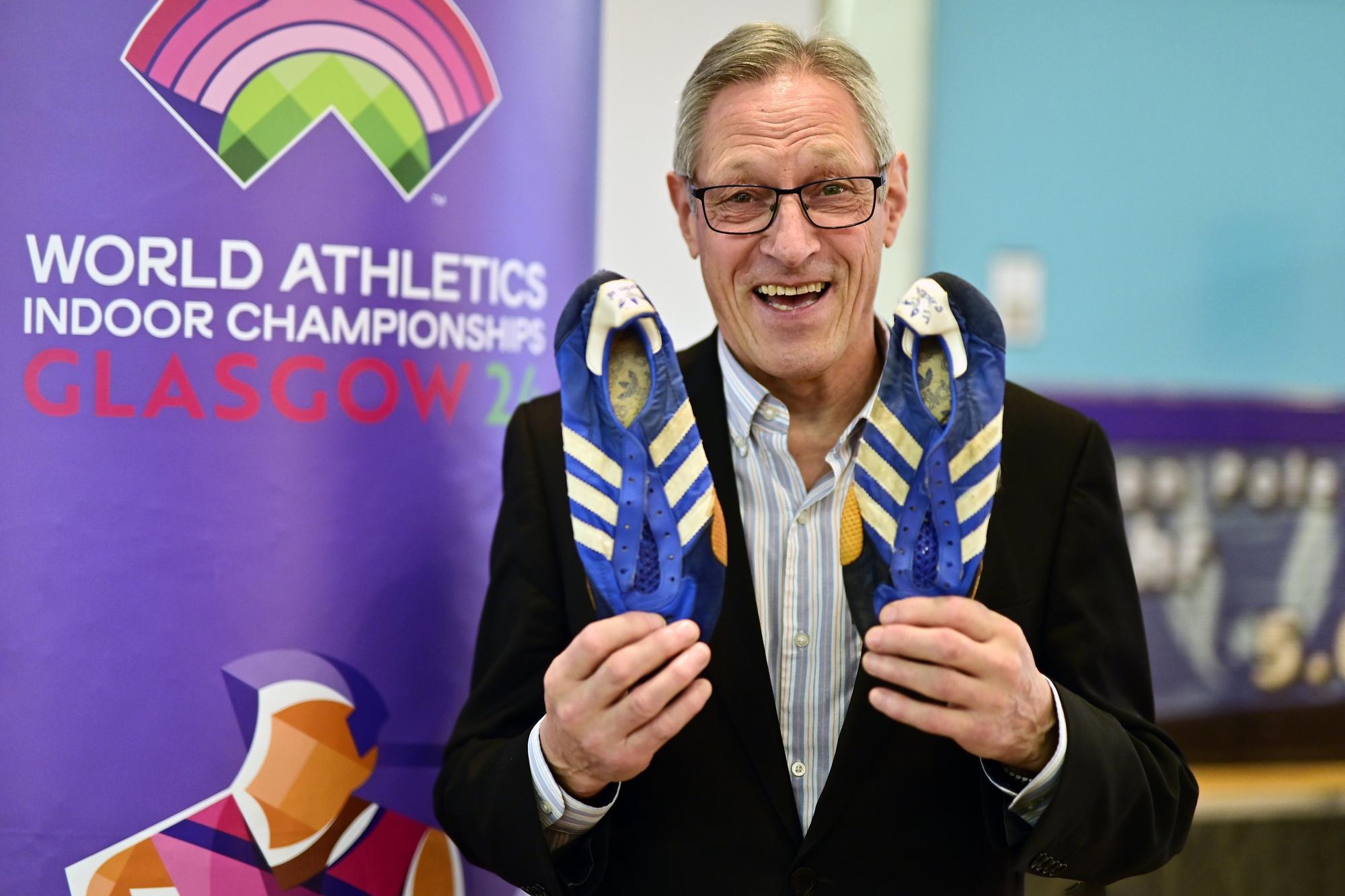 world athletics indoor championships: sporting heroes eilidh doyle and allan wells on hand to unveil medals and open museum of world athletics exhibition