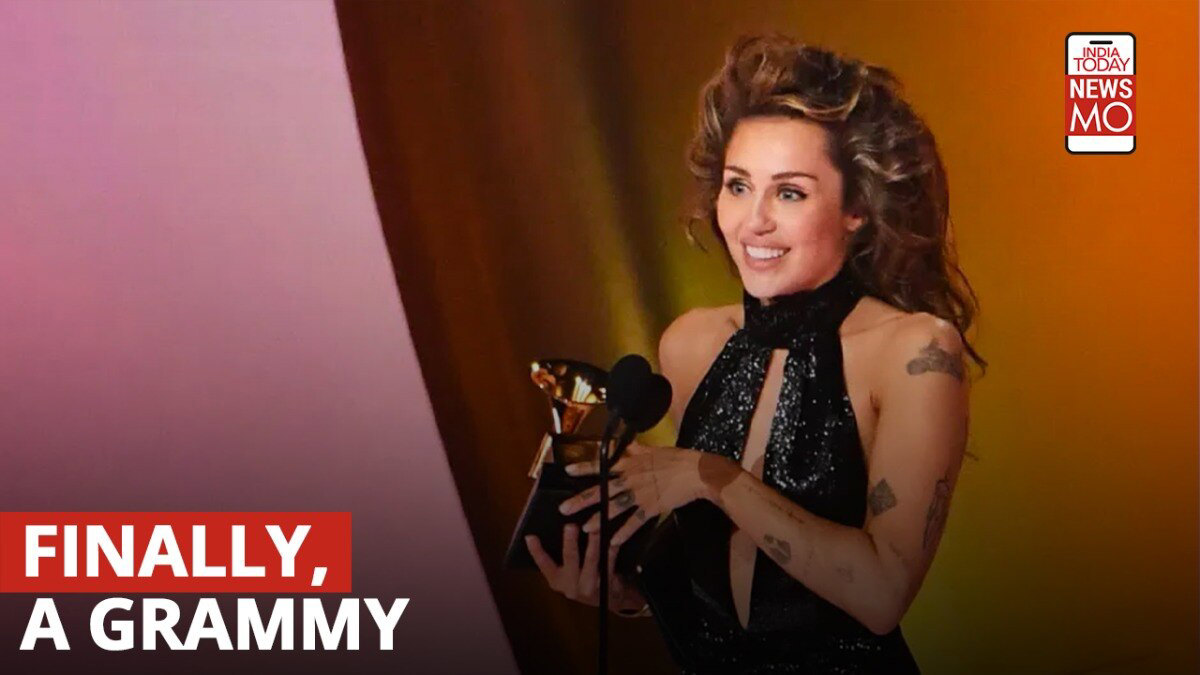 Grammy Awards 2024 Miley Cyrus wins her first Grammys ever for 'Flowers'