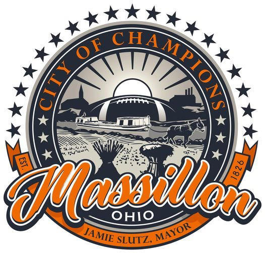 Massillon mayor unveils new city logo inspired by football, local history