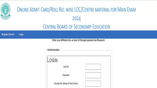 CBSE Board Admit Card 2024 For Class 10, 12 Released, Download Link Here