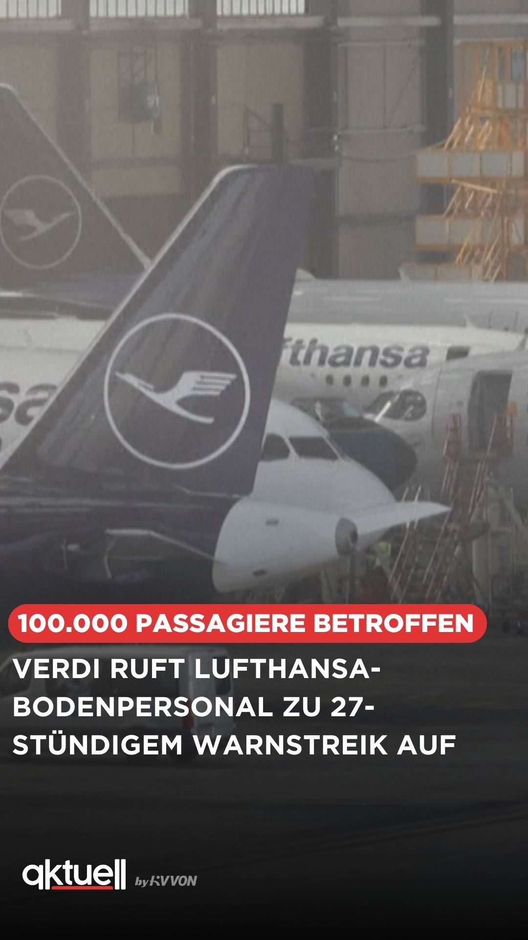 27 Stunden Streik Bei Der Lufthansa