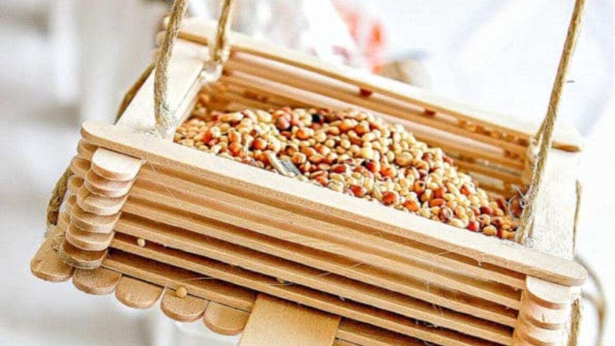 <p>This is such a great idea! Use Popsicle sticks to build a bird’s food station. It’s a great way to include an interactive activity for your kid’s birthday party.</p><p><a href="https://www.tonyastaab.com/x-treme-bird-feeders/" rel="noreferrer noopener">Details here.</a> </p>