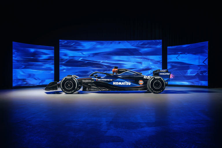 Williams present their new F1 car for 2025 This is the FW46!