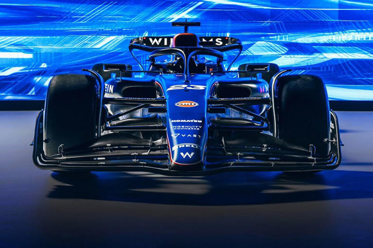 Williams unveils updated livery for 2024 FW46 F1 car