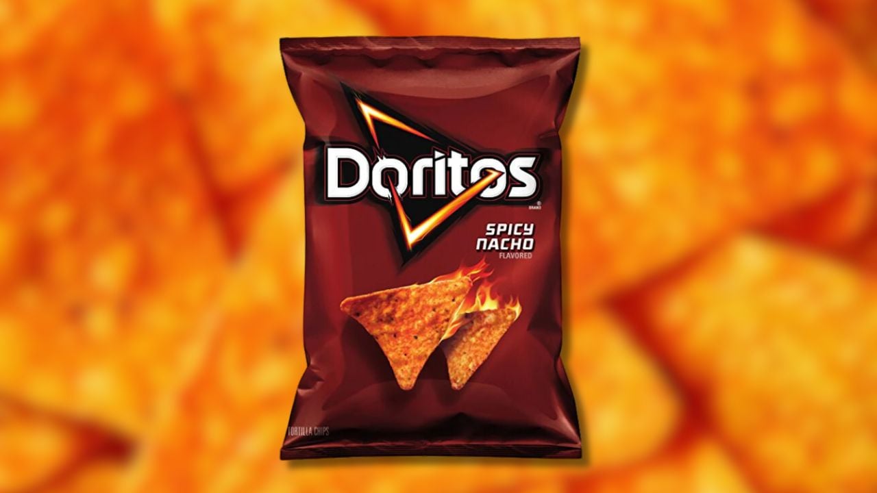 <p>Forget traditional flavors like Nacho Cheese and Cool Ranch — elevate the tastebuds with a bag of Spicy Nacho Doritos. These chips deliver a tasty, spicy, and sweet but not overbearing cheese flavor perfect for a satisfying snack that focuses on several flavors.</p>