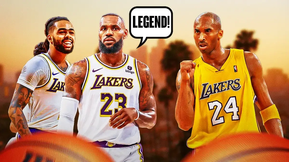 Lakers’ LeBron James, D’Angelo Russell reminisce on Kobe Bryant’s ...