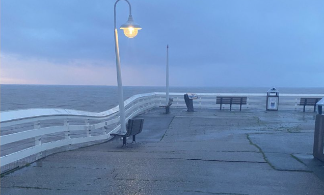 Santa Cruz Wharf damaged by storm crews assessing