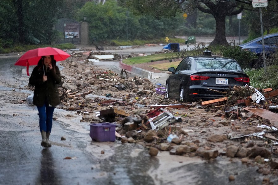 California Hit With Landslides, Floods Fueled By Atmospheric River