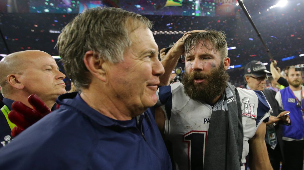 Julian Edelman Criticizes NFL Teams For Not Hiring Bill Belichick