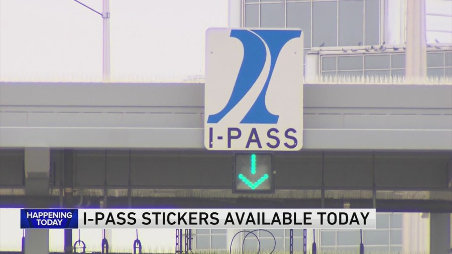 New I-PASS Stickers Now Available For Illinois Tollway Commuters