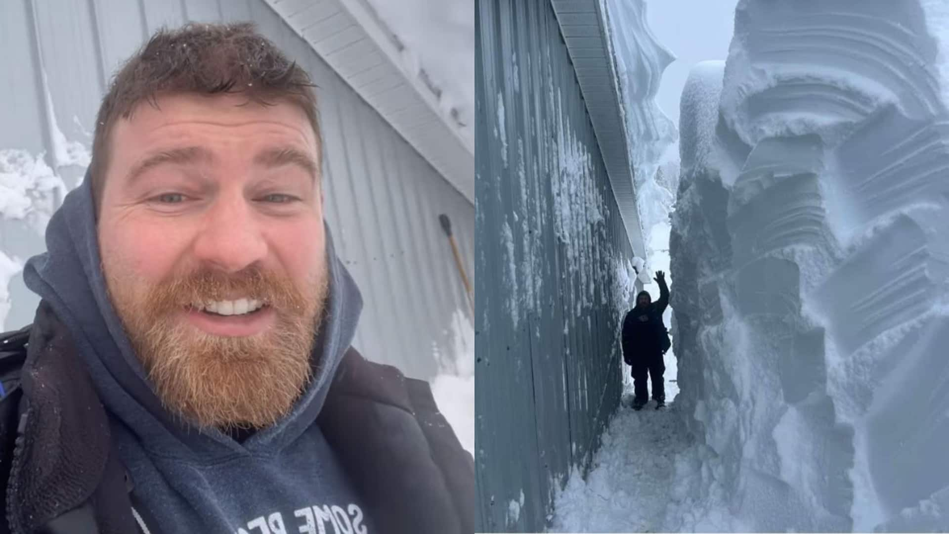 Cape Breton's Epic Snowfall Seen In Couple's Viral Photo