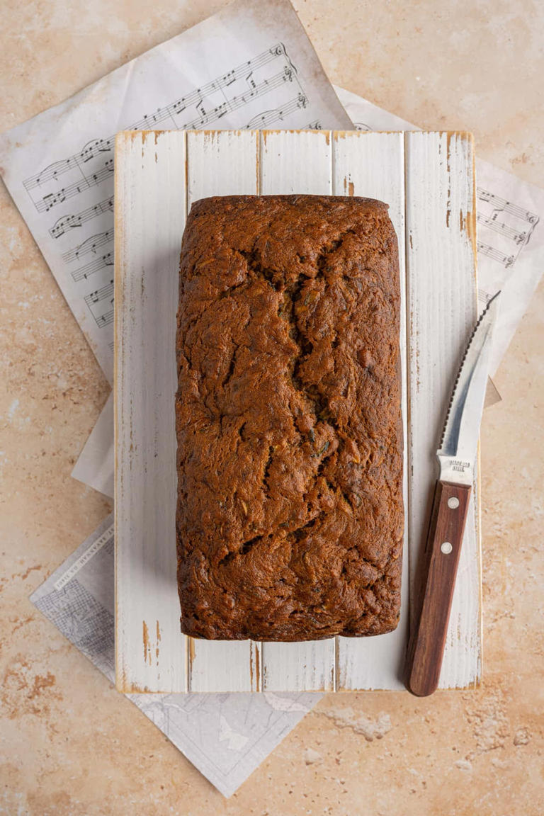 Moist Banana Zucchini Bread