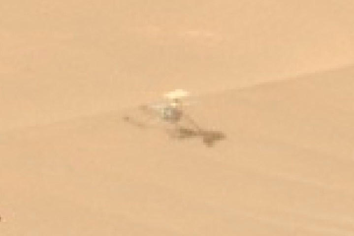 NASA’s damaged Ingenuity helicopter spotted in Mars rover photo