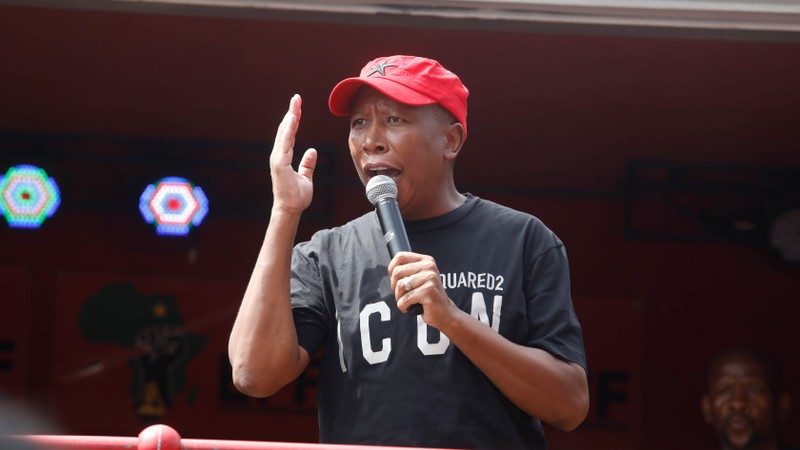 land, education and jobs will bring dignity to our people, says malema