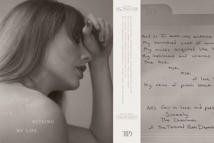 Taylor Swift Rilis Tracklist Album The Tortured Poets Department, Fans ...