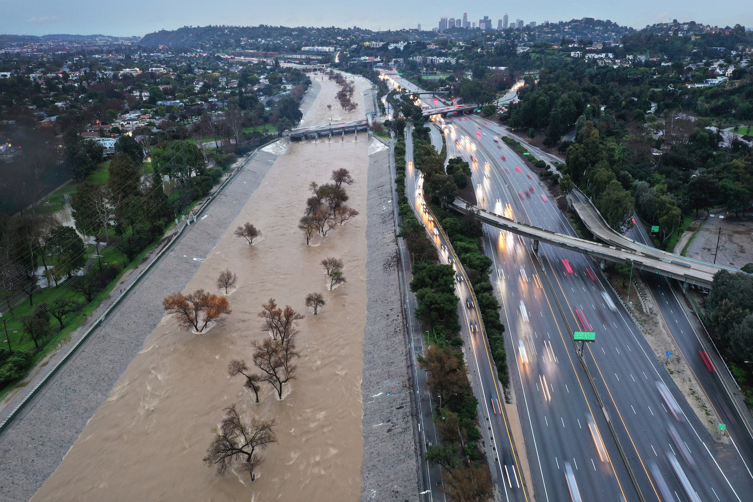 California Storm Produces '1 in 1,000Year' Rainfall Event