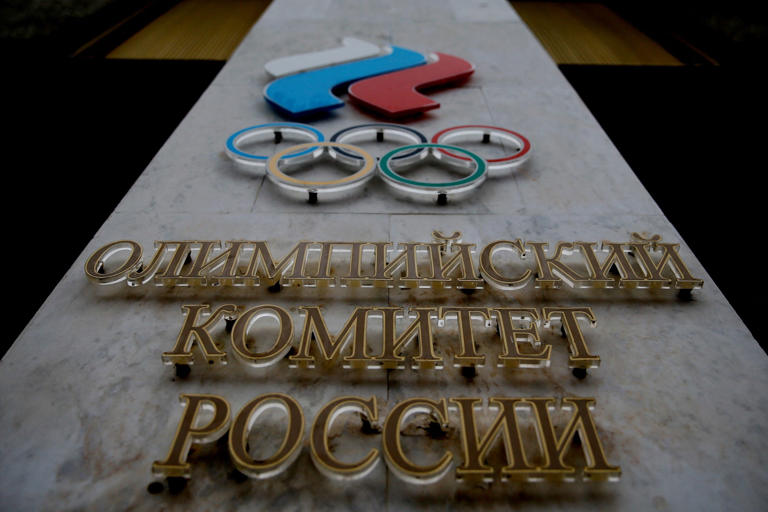 Logo du Comité olympique russe.