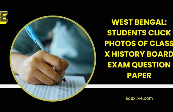 West Bengal: Students Click Photos Of Class X History Board Exam ...