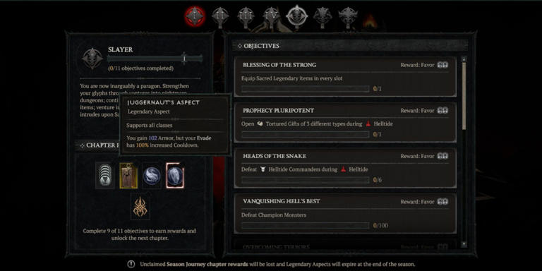 Diablo 4: How to Get Juggernaut’s Aspect