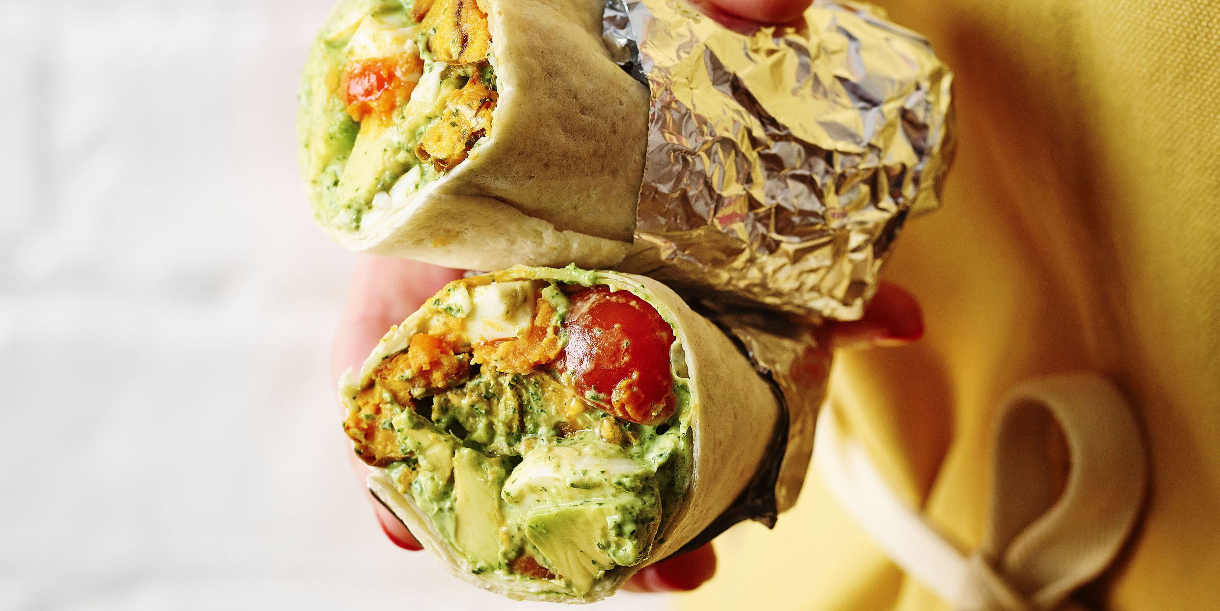 Start the day with our breakfast burrito