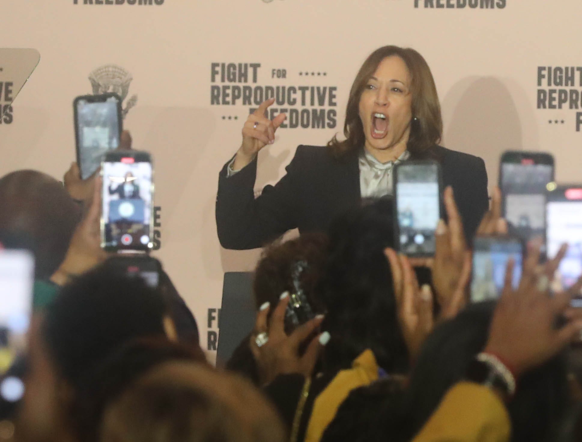 Freedom 'is Ours By Right': VP Kamala Harris Speaks At Abortion Rights ...