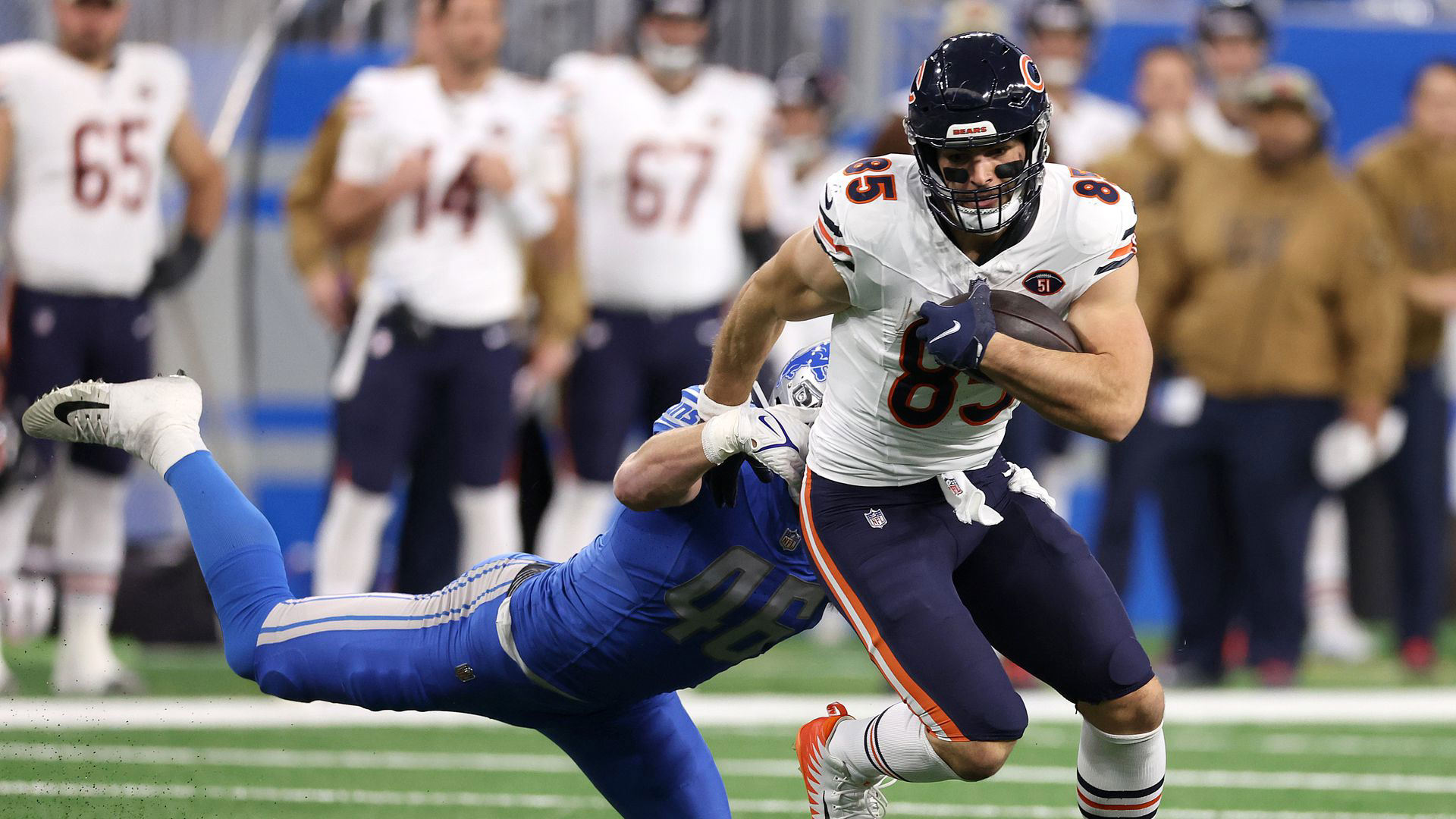 Chicago Bears 2024 Roster Turnover Expect some new tight ends