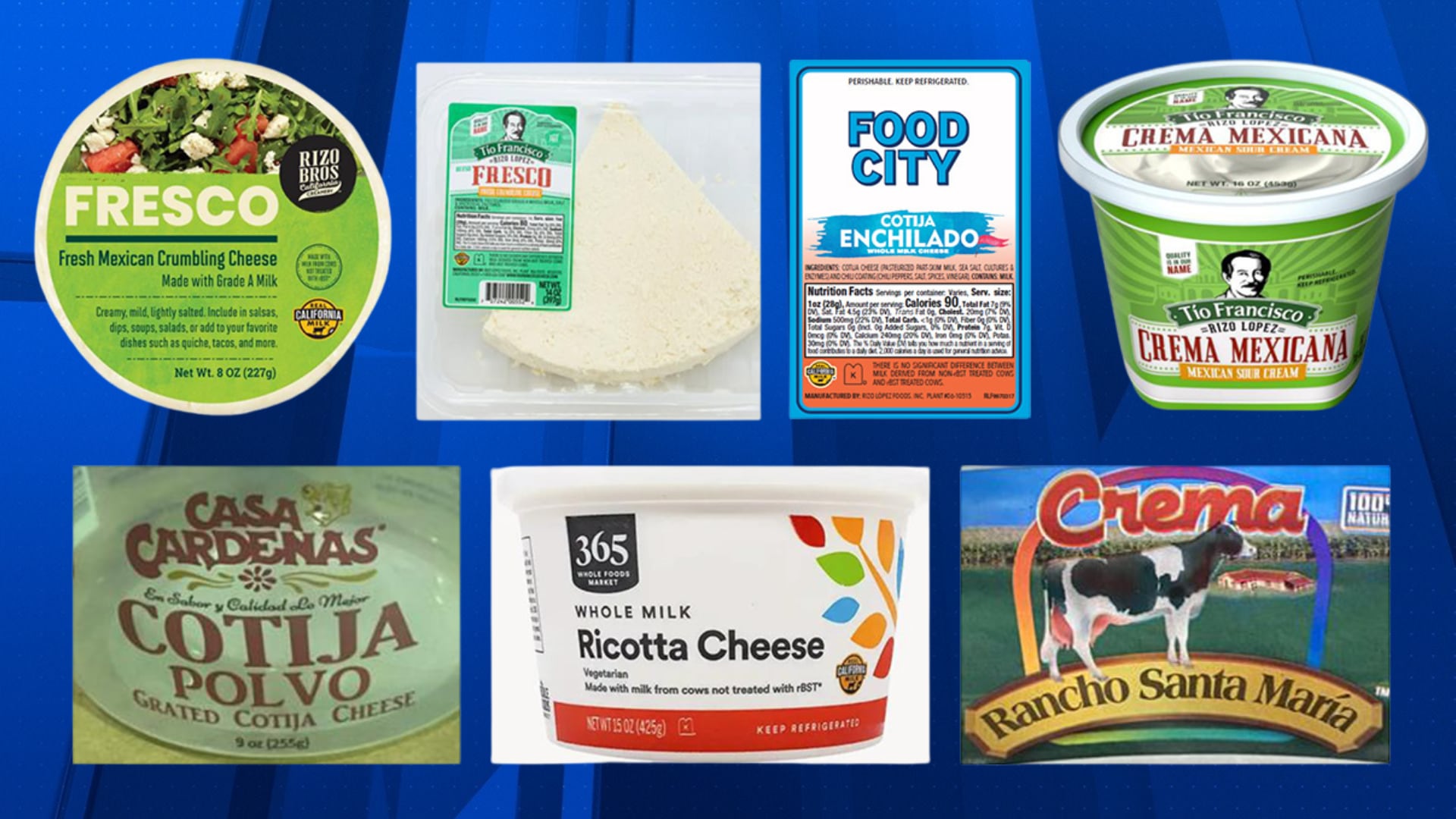 Listeria Outbreak Linked To Cheese, Dairy Products Sold At Food City ...