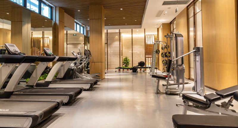 <p>Many hotels are equipped with gyms that guests can use, ranging from basic setups with a treadmill and weights to fully-equipped fitness centers. Take advantage of this amenity to maintain your workout routine. Hotel gyms offer the convenience of not having to leave the premises to get a workout in. Whether you prefer cardio or strength training, you can usually find the equipment you need. Working out in the hotel gym can also be a great way to meet fellow travelers.</p>