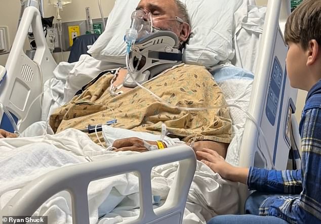 arizona grandfather, 76, dies after 'firefighters dropped him down a flight of stairs while lifting him in a chair: slowly died after becoming more paralyzed until his heart stopped