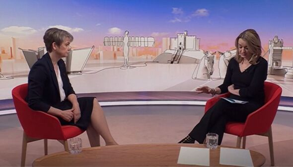 bbc release statement after laura kuenssberg's 'biased' interview sparked viewer backlash