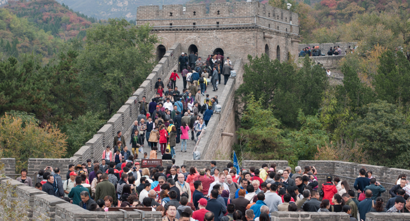 <p>The Great Wall of China, while historically significant, often suffers from over-tourism in its most accessible sections. This leads to crowded conditions that can detract from the experience of its vast history. Moreover, less visited sections might offer a more authentic experience but are harder to access.</p>