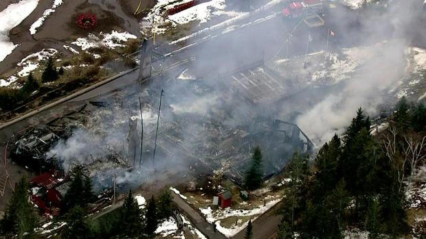 Fire destroys historic Lutsen Lodge along the North Shore